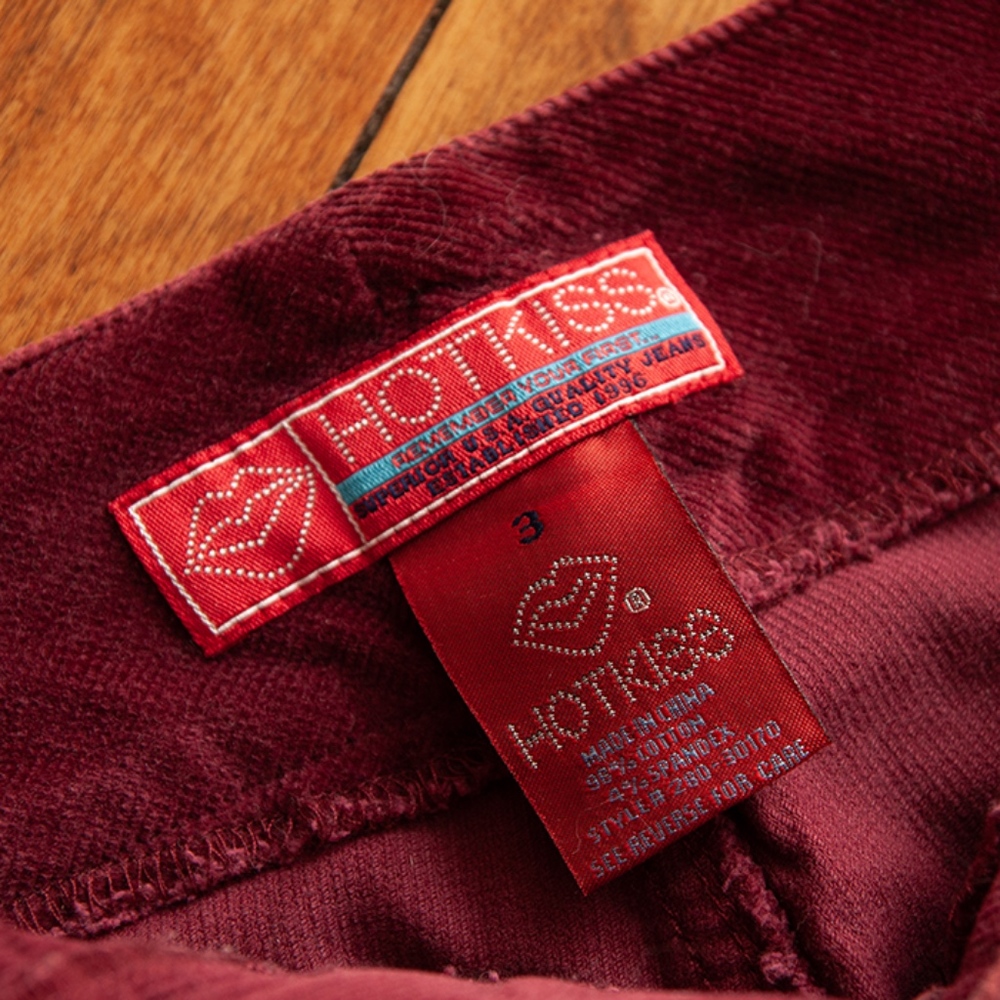 Maroon Corduroy Skirt - Picture 7 of 7